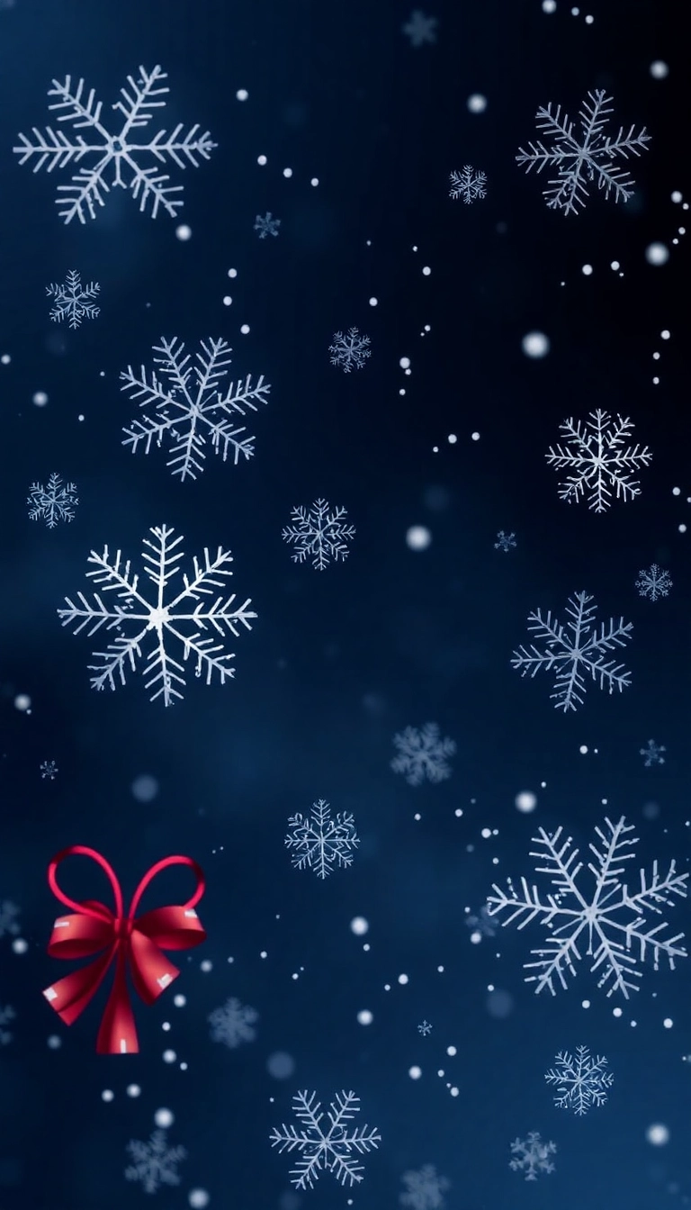 snowflakes wallpaper